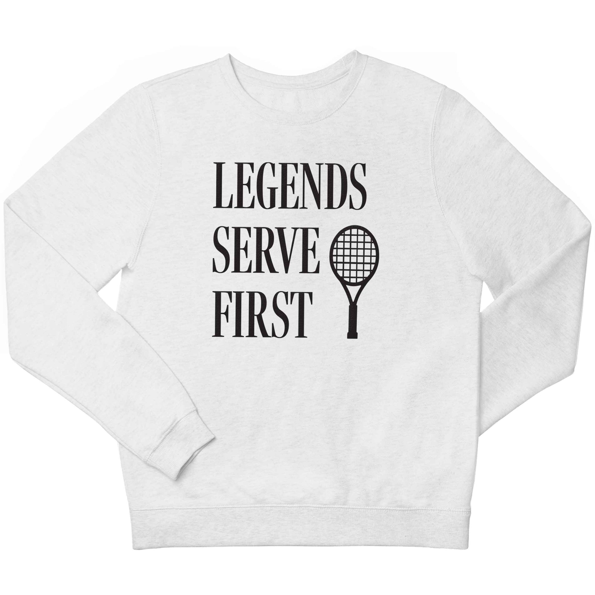 Legends serve first children's white sweater 12-13 Years