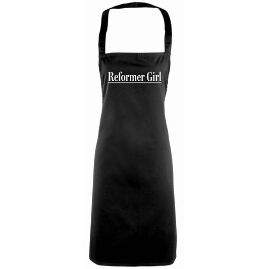 Reformer girl adults black apron