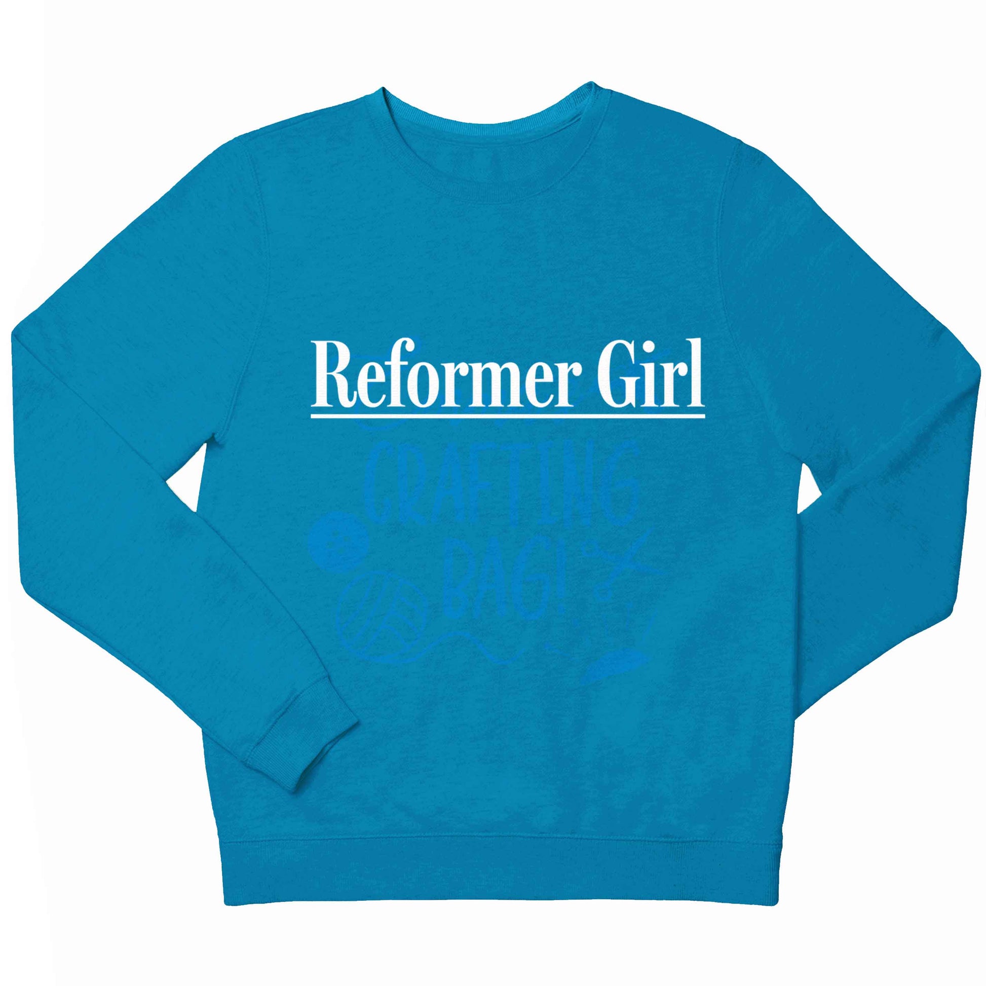 Reformer girl children's blue sweater 12-13 Years