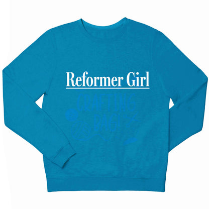 Reformer girl children's blue sweater 12-13 Years