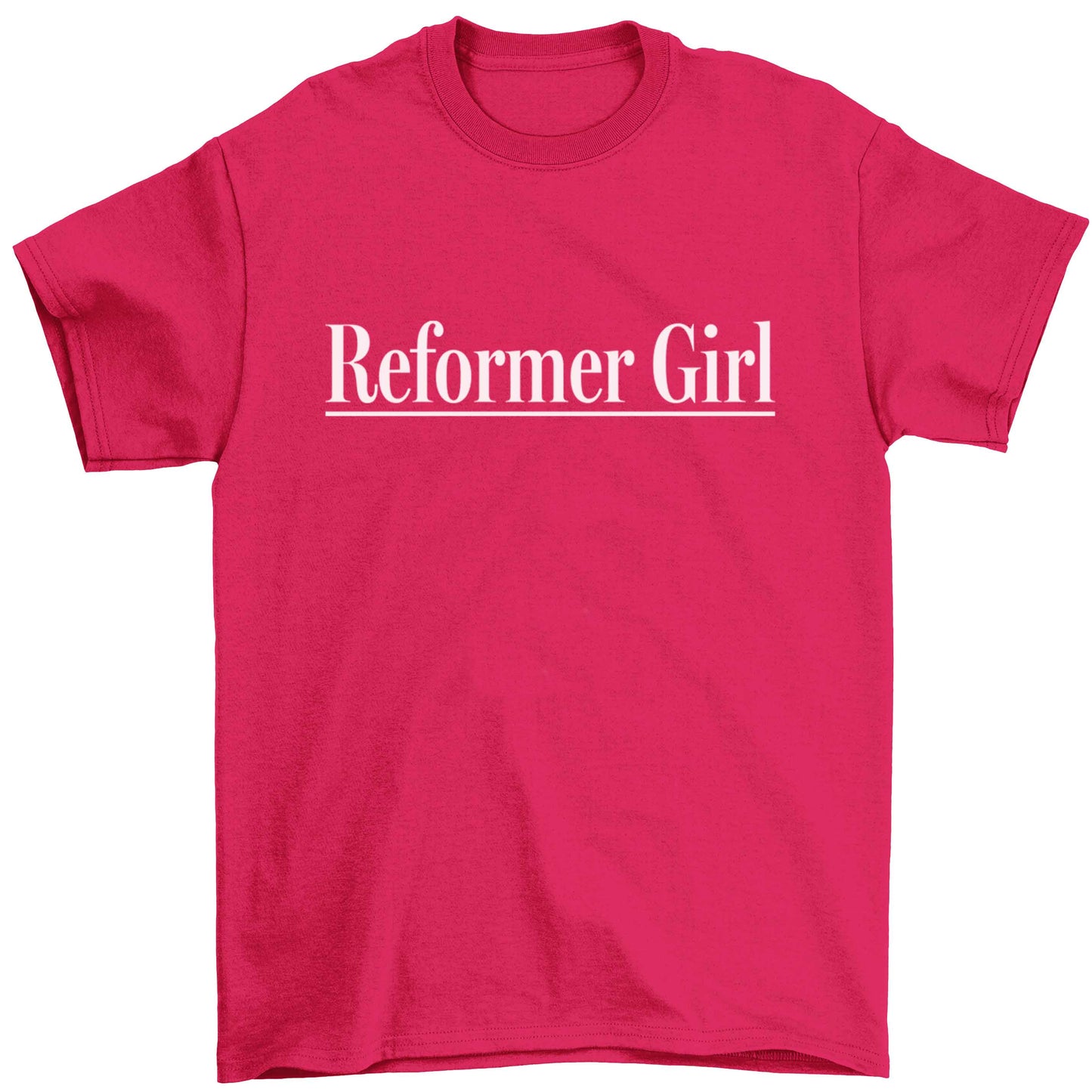 Reformer girl Children's pink Tshirt 12-13 Years
