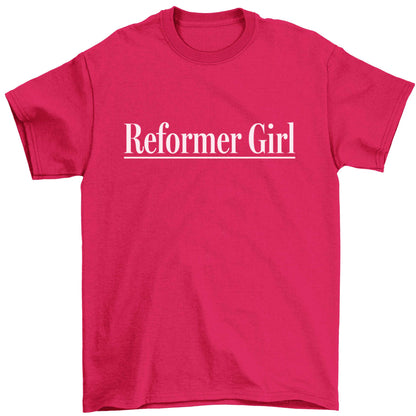 Reformer girl Children's pink Tshirt 12-13 Years