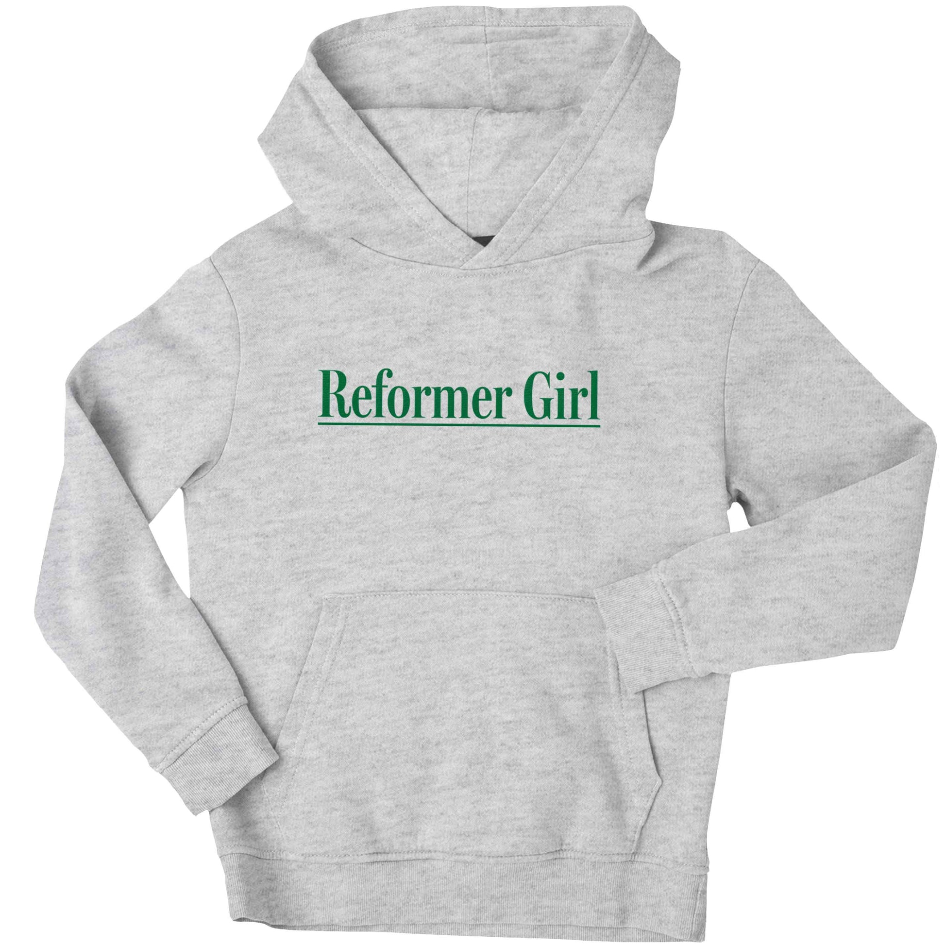 Reformer girl children's grey hoodie 12-13 Years