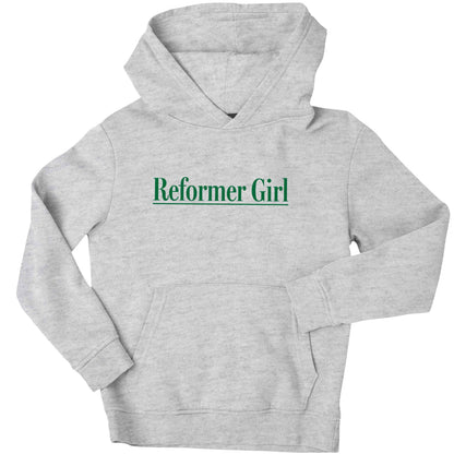 Reformer girl children's grey hoodie 12-13 Years