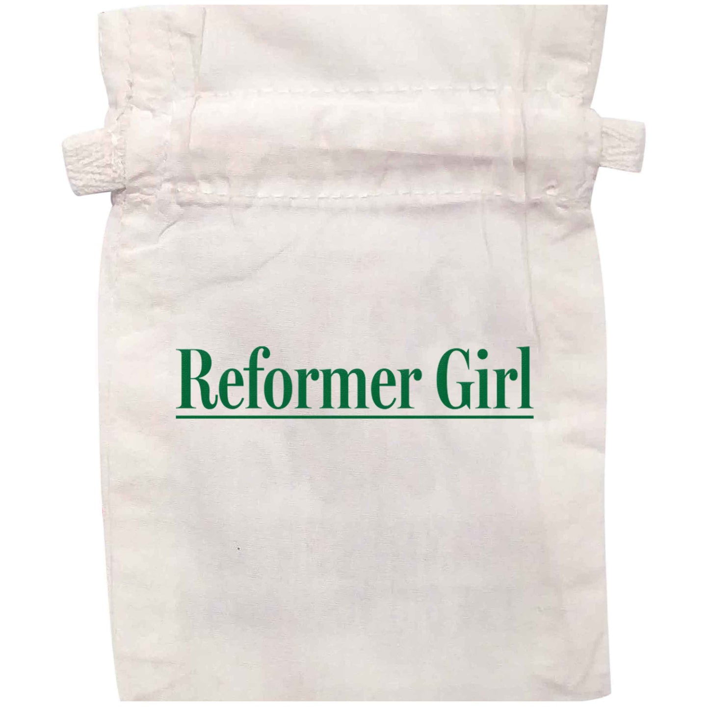 Reformer girl | XS - L | Pouch / Drawstring bag / Sack | Organic Cotton | Bulk discounts available!