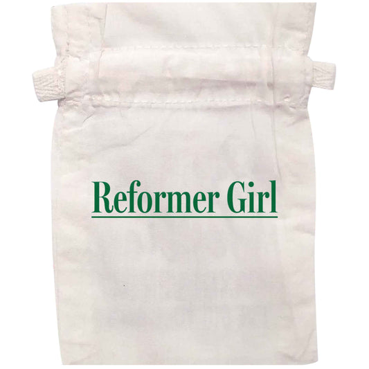 Reformer girl | XS - L | Pouch / Drawstring bag / Sack | Organic Cotton | Bulk discounts available!