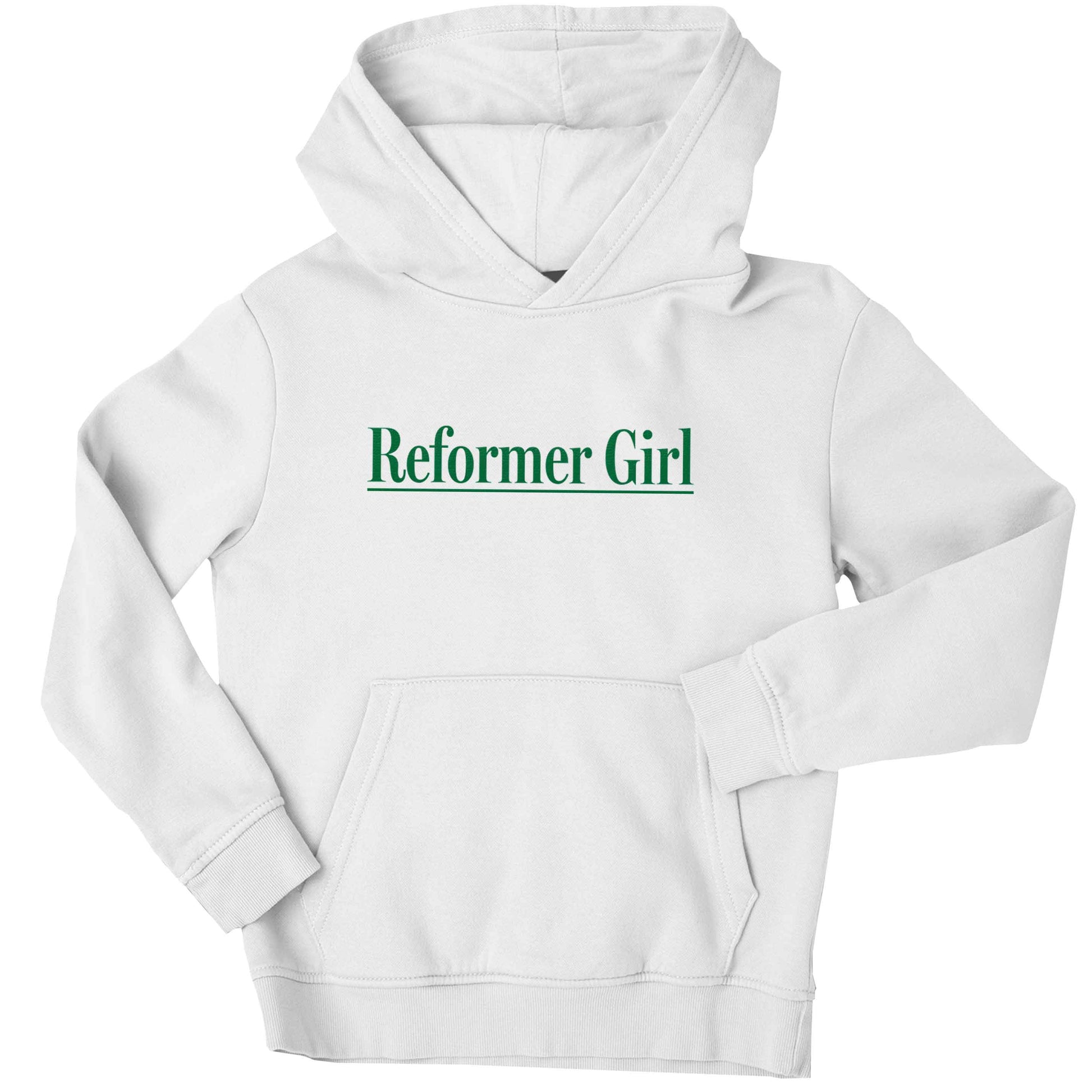 Reformer girl children's white hoodie 12-13 Years