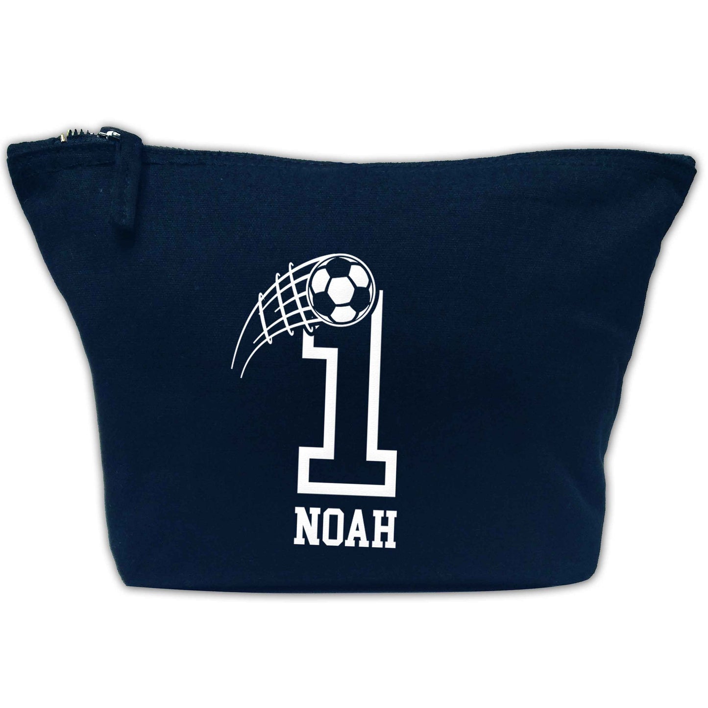 Personalised football number | Makeup / wash bag