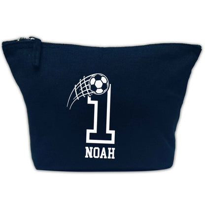 Personalised football number | Makeup / wash bag