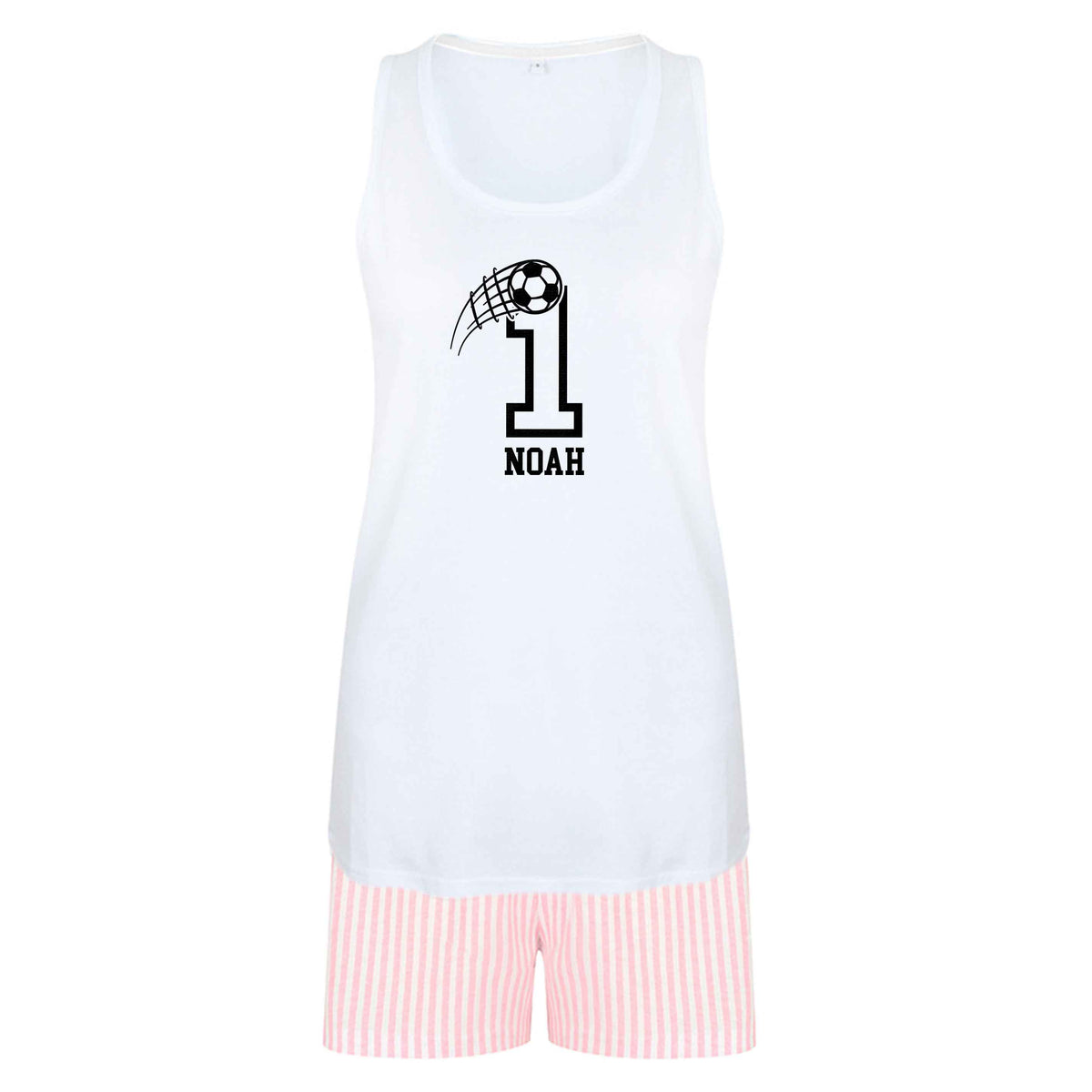 Personalised football number | Pyjama shorts set