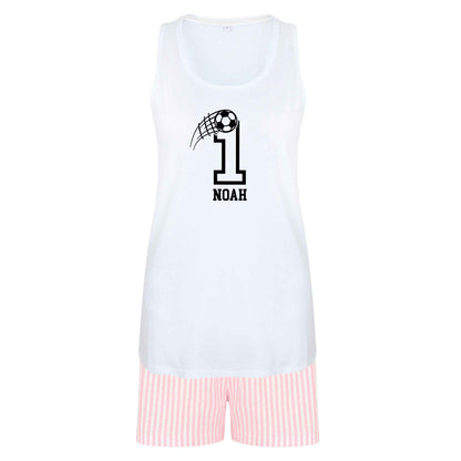Personalised football number | Pyjama shorts set