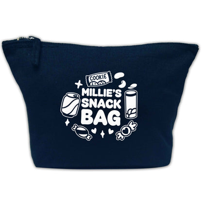 Personalised snack bag | Makeup / wash bag