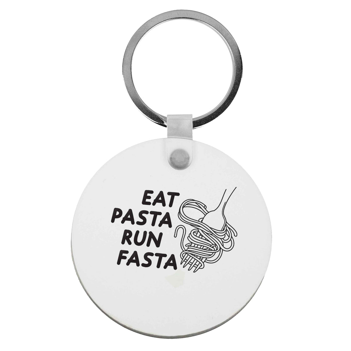 Eat pasta run fasta | Keyring