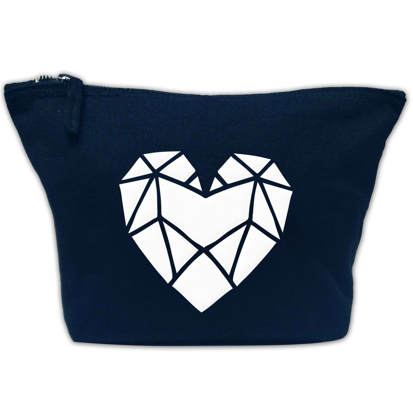 Geometric heart | Makeup / wash bag
