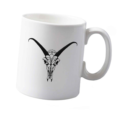 10 oz Deer skull illustration ceramic mug  both sides