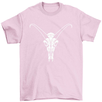 Deer skull illustration Children's light pink Tshirt 12-13 Years