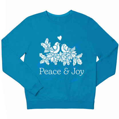 Peace & Joy children's blue sweater 12-13 Years