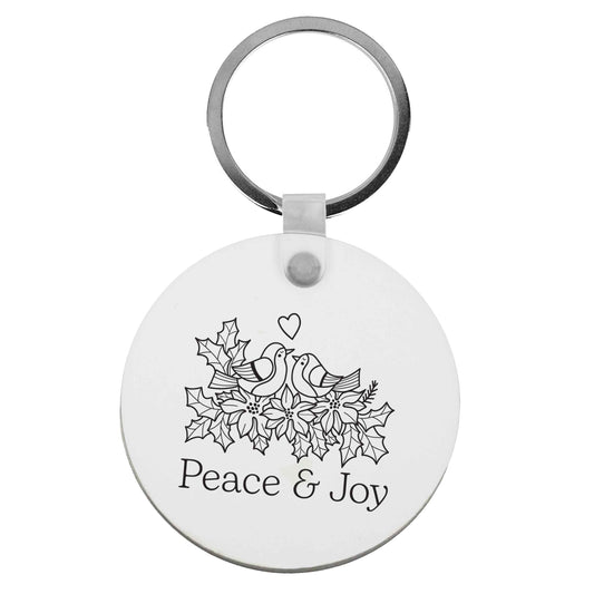 Peace & Joy | Keyring