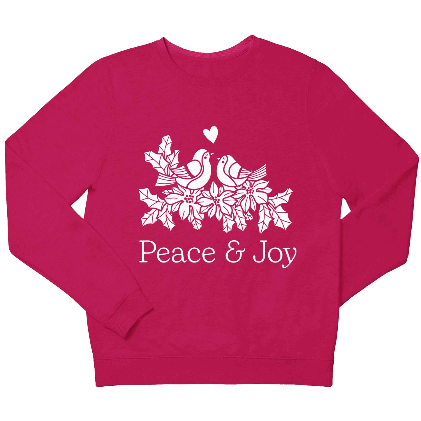 Peace & Joy children's pink sweater 12-13 Years