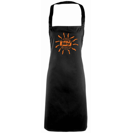 Mummy's little ray of sunshine adults black apron