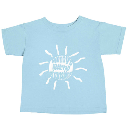 Mummy's little ray of sunshine light blue baby toddler Tshirt 2 Years