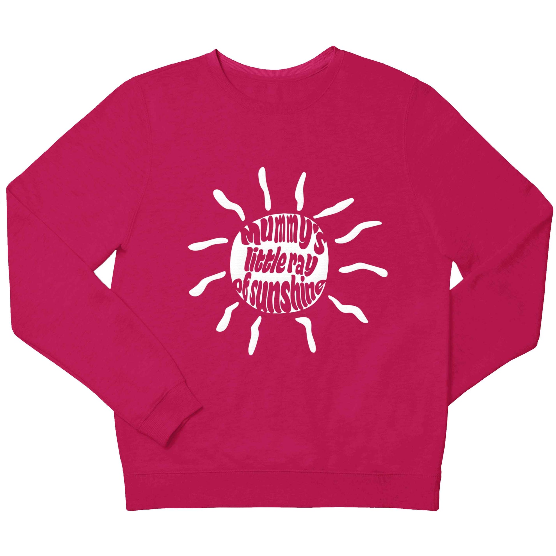 Mummy's little ray of sunshine children's pink sweater 12-13 Years
