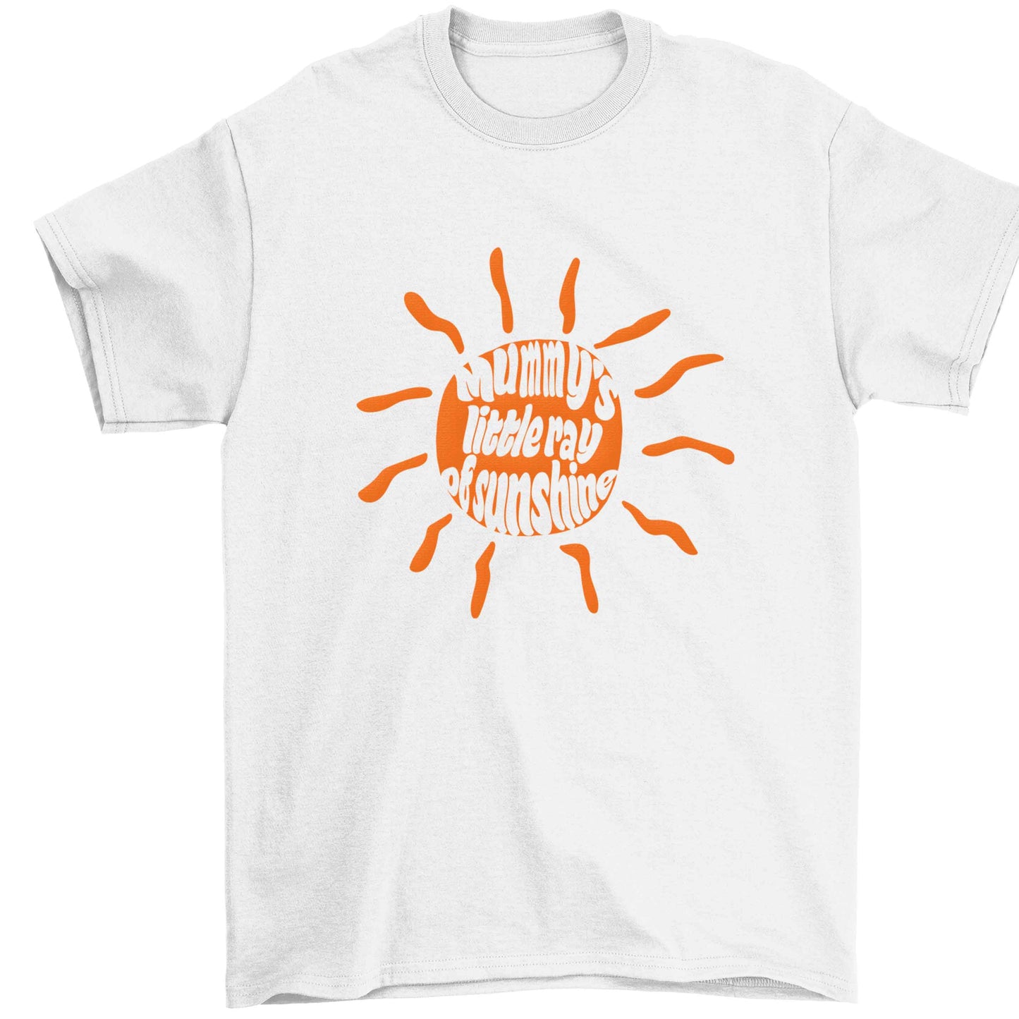 Mummy's little ray of sunshine Children's white Tshirt 12-13 Years