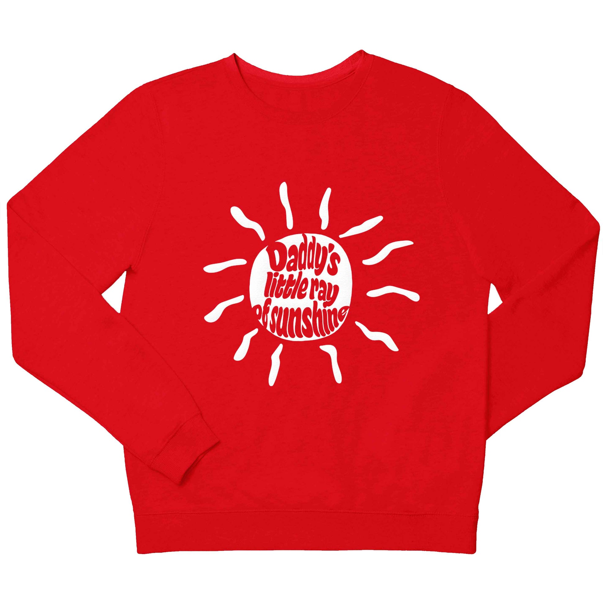 Daddy's little ray of sunshine children's grey sweater 12-13 Years