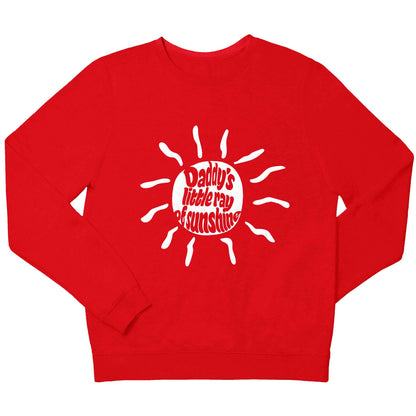 Daddy's little ray of sunshine children's grey sweater 12-13 Years