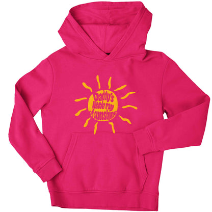 Daddy's little ray of sunshine children's pink hoodie 12-13 Years