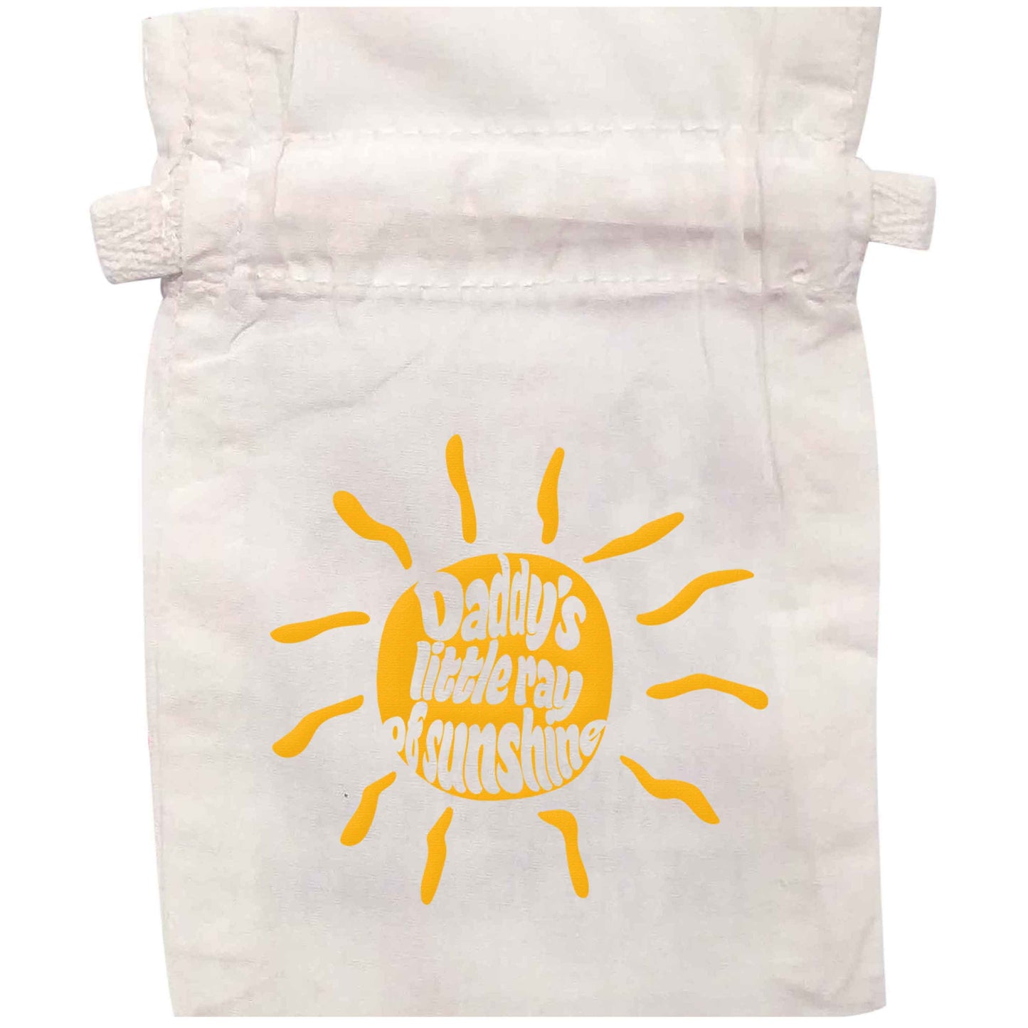 Daddy's little ray of sunshine | XS - L | Pouch / Drawstring bag / Sack | Organic Cotton | Bulk discounts available!