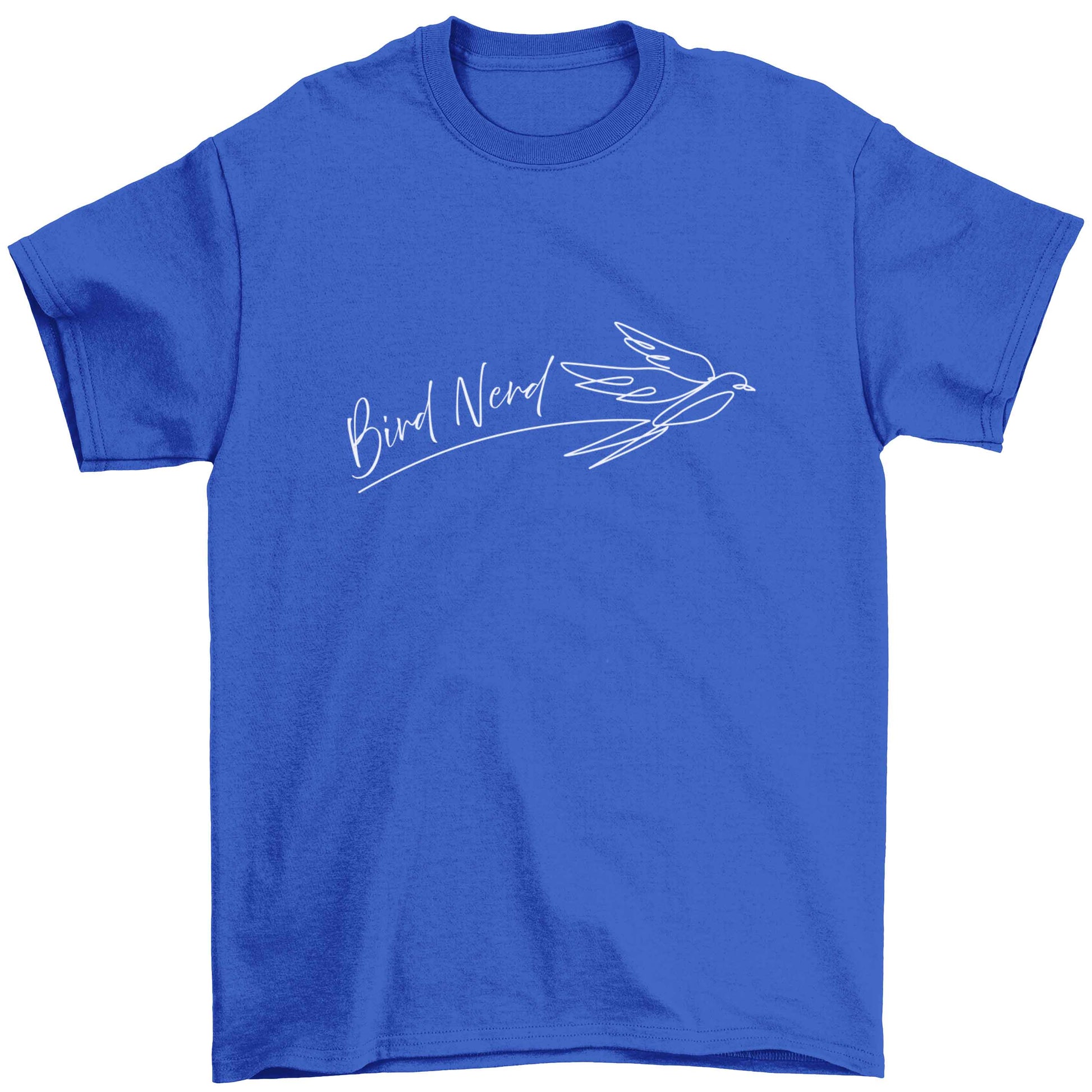Bird nerd Children's blue Tshirt 12-13 Years