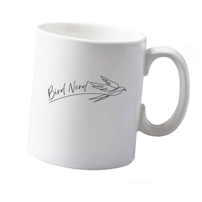 10 oz Bird nerd ceramic mug  both sides