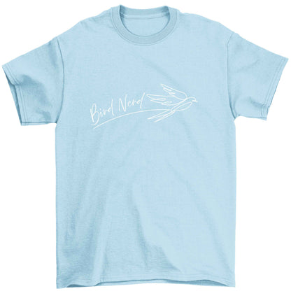 Bird nerd Children's light blue Tshirt 12-13 Years
