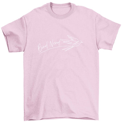 Bird nerd Children's light pink Tshirt 12-13 Years