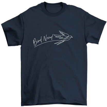 Bird nerd Children's navy Tshirt 12-13 Years