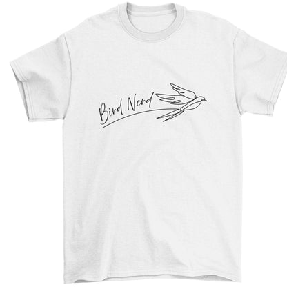 Bird nerd Children's white Tshirt 12-13 Years