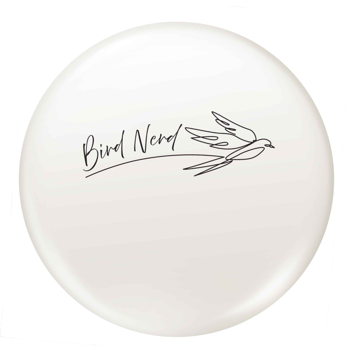 Bird nerd small 25mm Pin badge