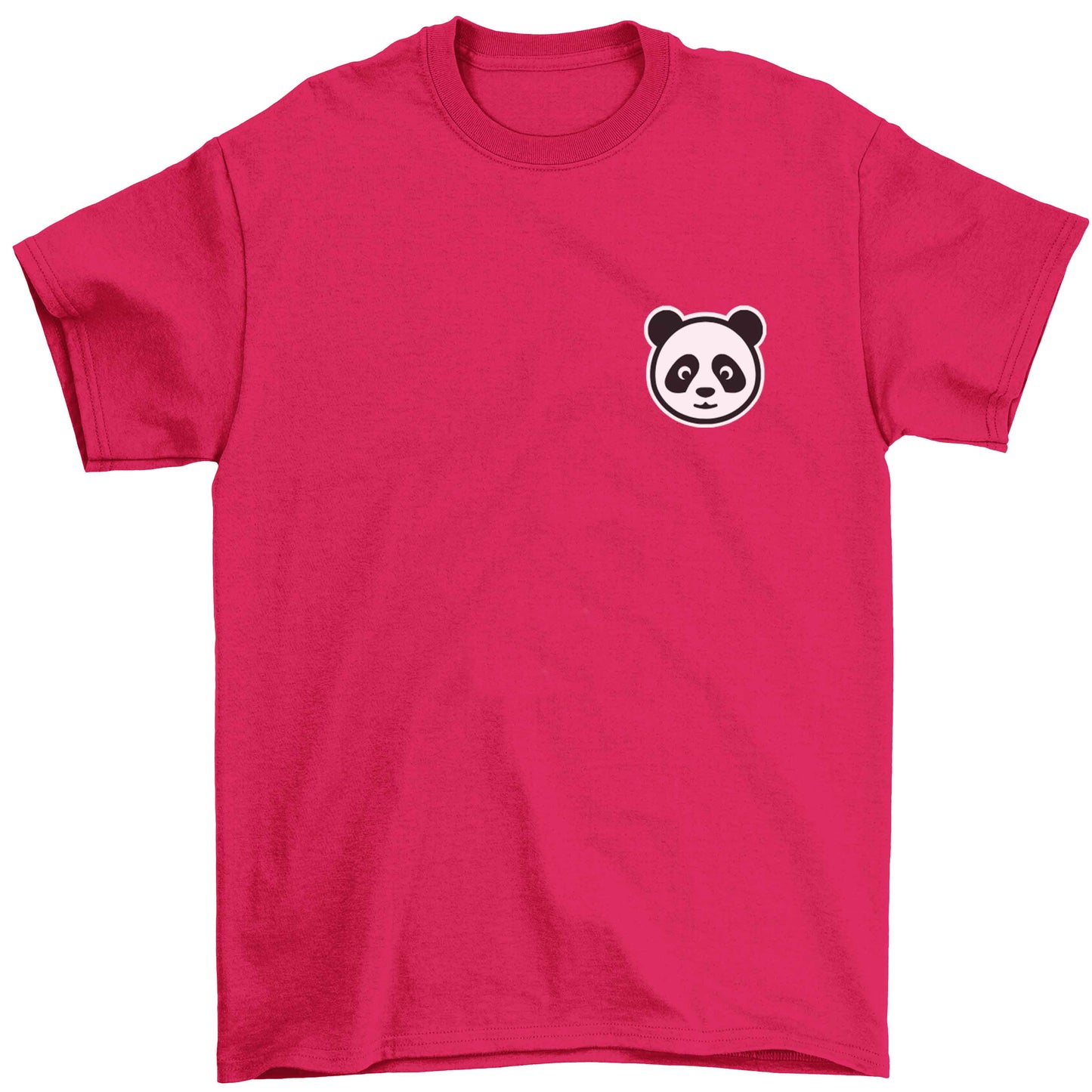 Panda pocket design Children's pink Tshirt 12-13 Years