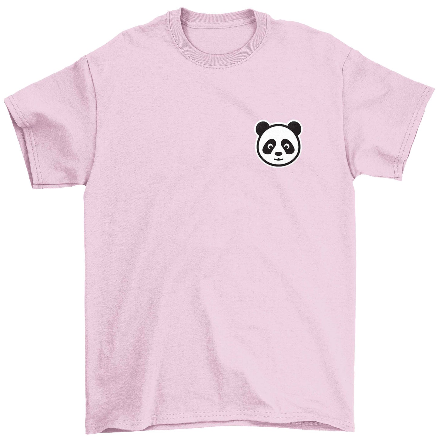 Panda pocket design Children's light pink Tshirt 12-13 Years