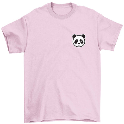 Panda pocket design Children's light pink Tshirt 12-13 Years