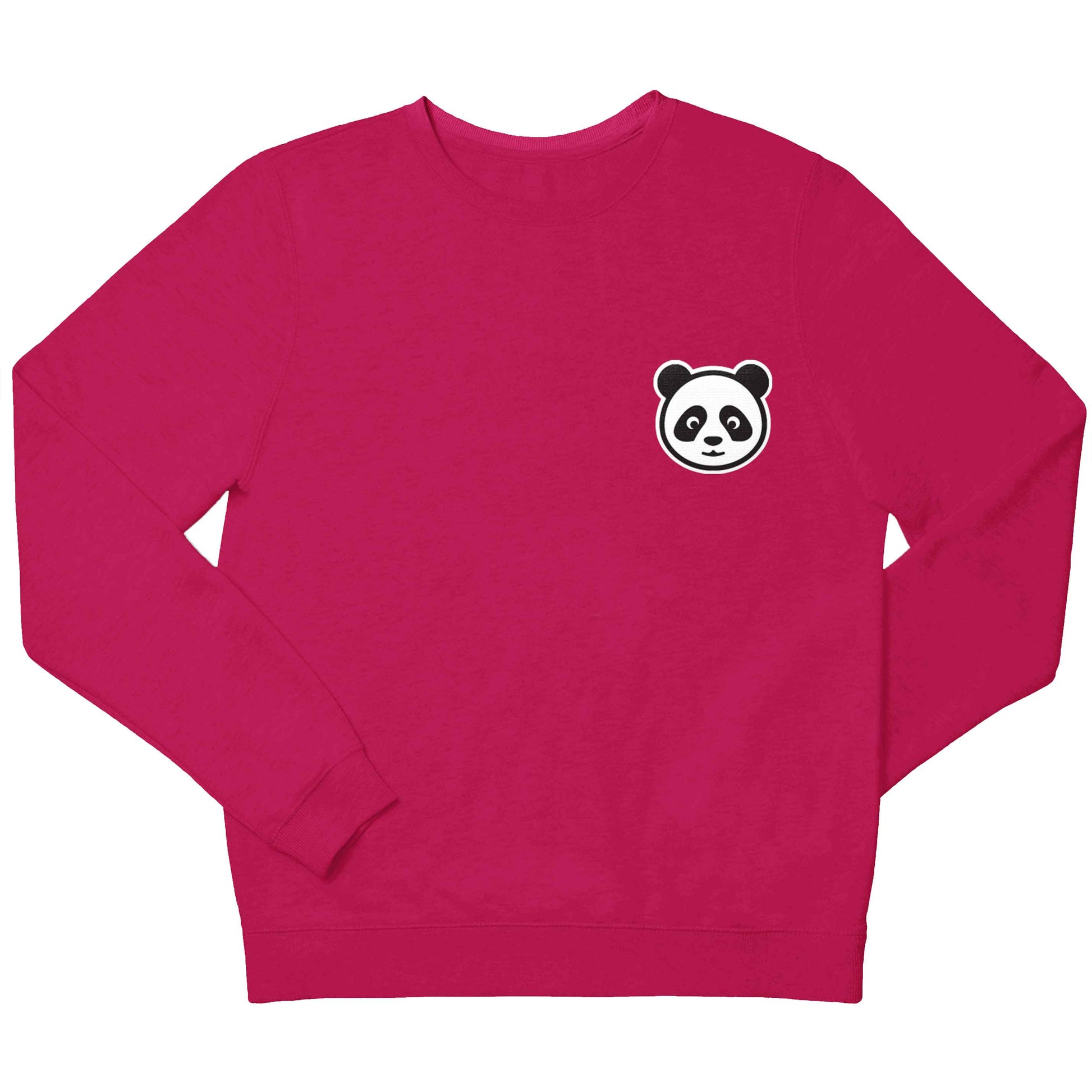 Panda pocket design children's pink sweater 12-13 Years