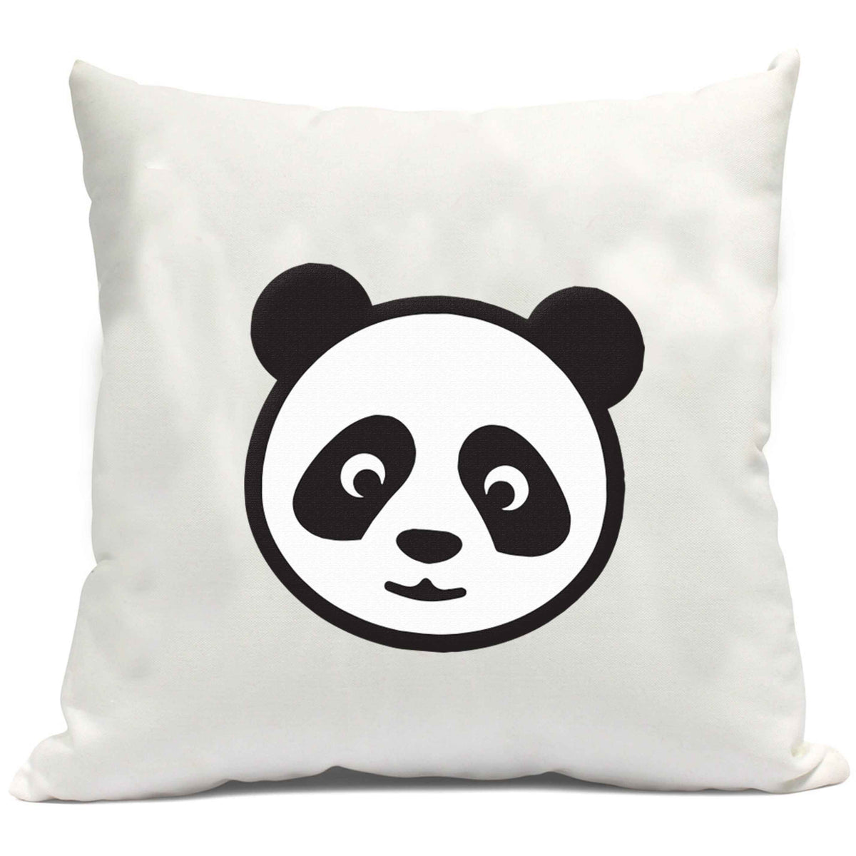 Panda face cushion cover