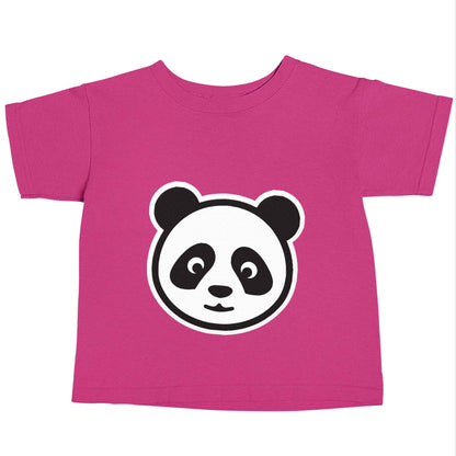 Panda face pink baby toddler Tshirt 2 Years