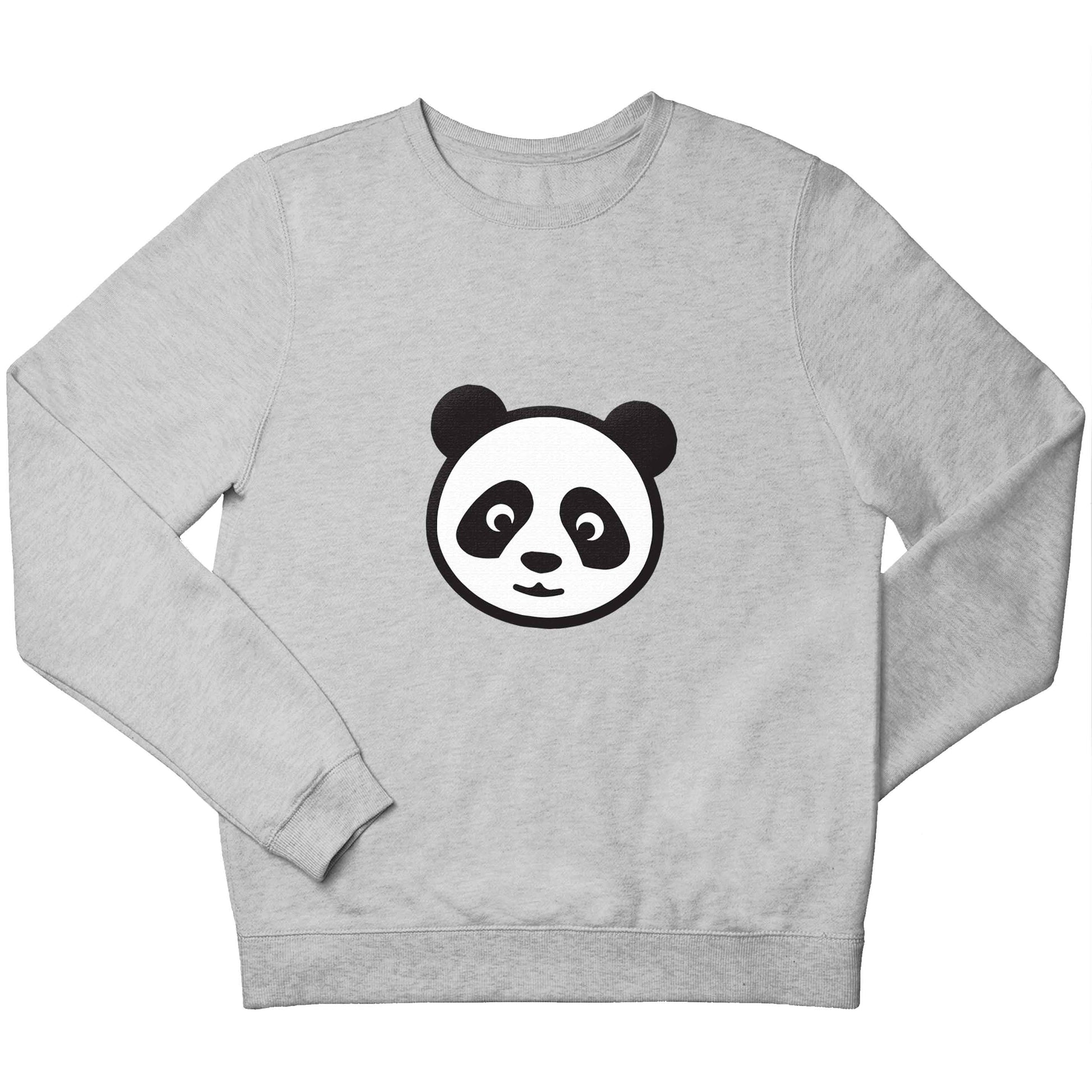 Panda face children's grey sweater 12-13 Years