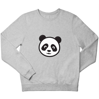 Panda face children's grey sweater 12-13 Years