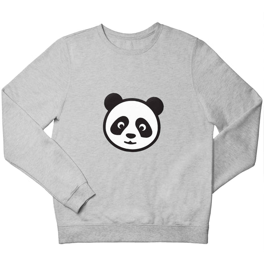 Panda face children's grey sweater 12-13 Years