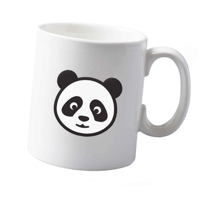 10 oz Panda face ceramic mug  both sides