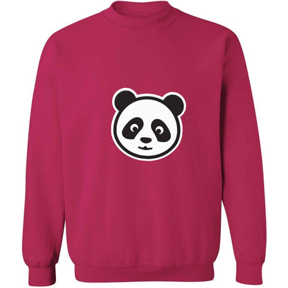Panda face adult's unisex pink sweater 2XL