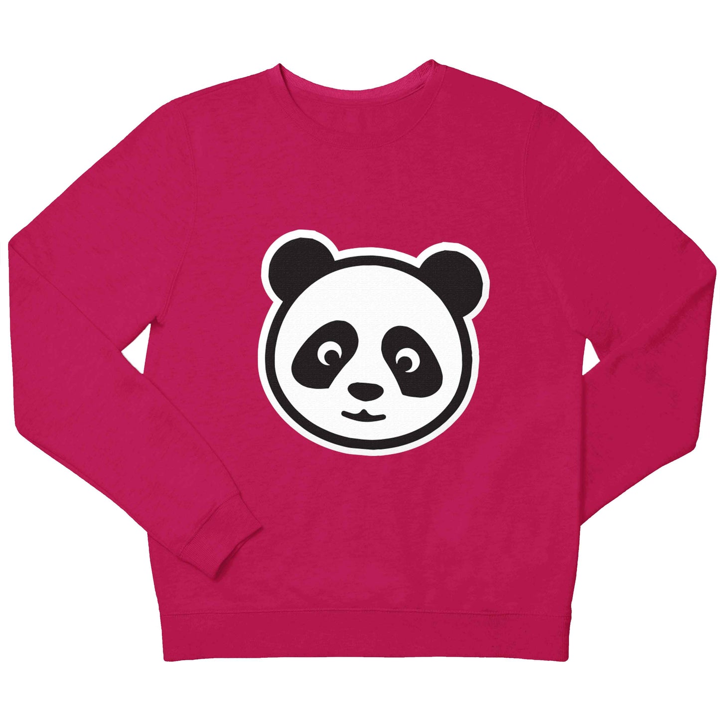 Panda face children's pink sweater 12-13 Years